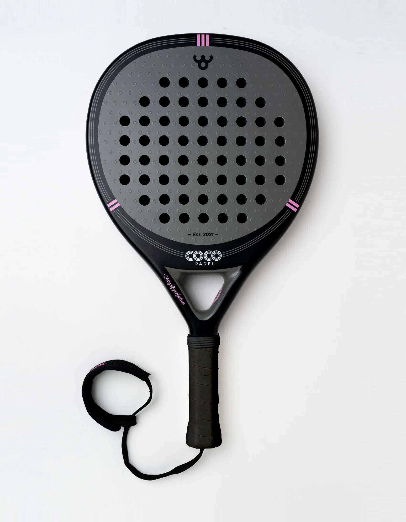 RC Five - Black Padel Racket