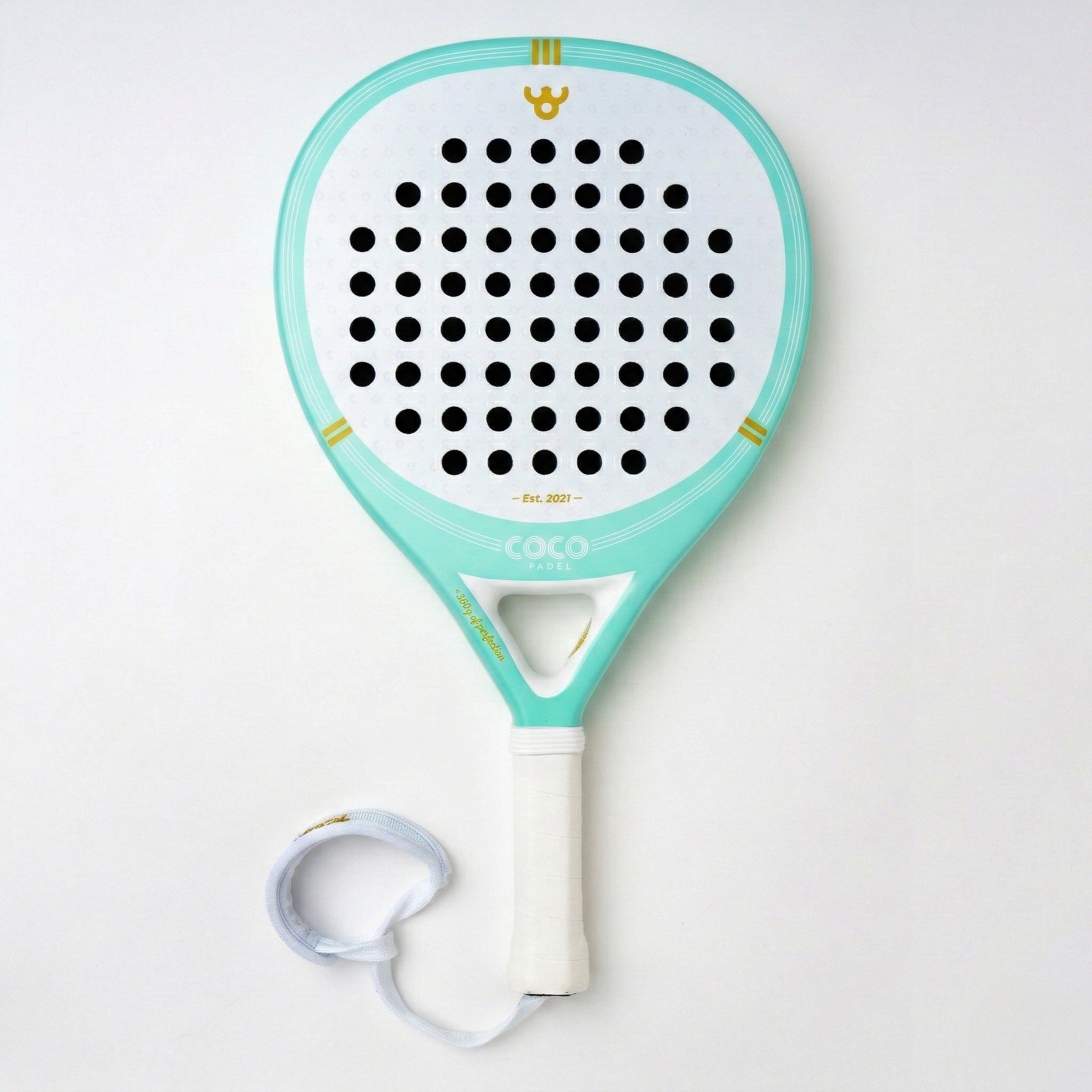 Coco Padel - RC Three Padel Racket - Green - 3K Carbon - 360g – COCO Padel